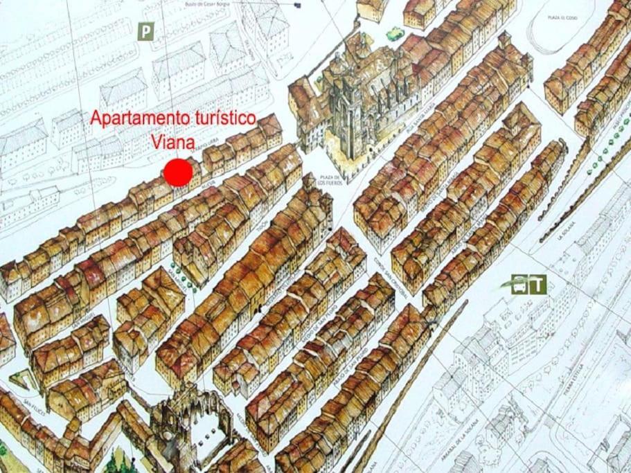 Apartamento Turistico Viana II Esterno foto